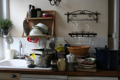 Washing up at the Underground Restaurant supper club