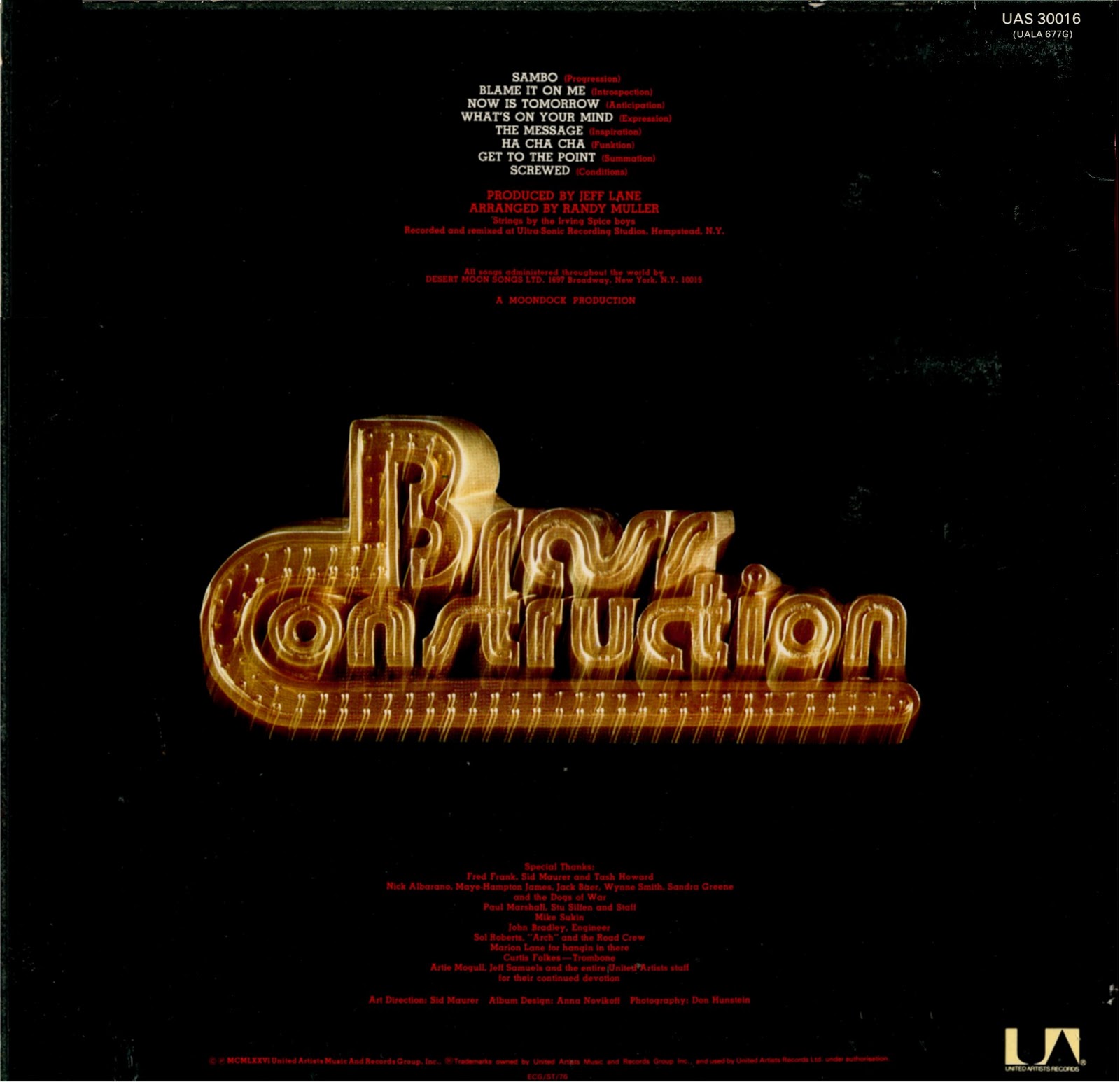 Brass Construction - Movin' Brass Construction - Movin'