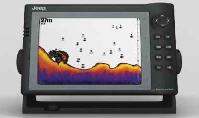 Creative advertising - Jeep Fish Finder Creative advertising - Jeep Fish Finder