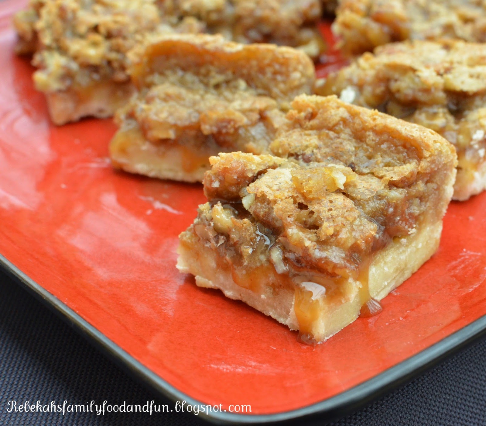 Family, Food, and Fun "T" is for Ooey Gooey Taffy Tart Squares