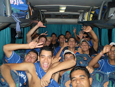 Viagem a Campo Grande para disputar a 1ª fase da Copa Morena 2009, só alegria na moçada