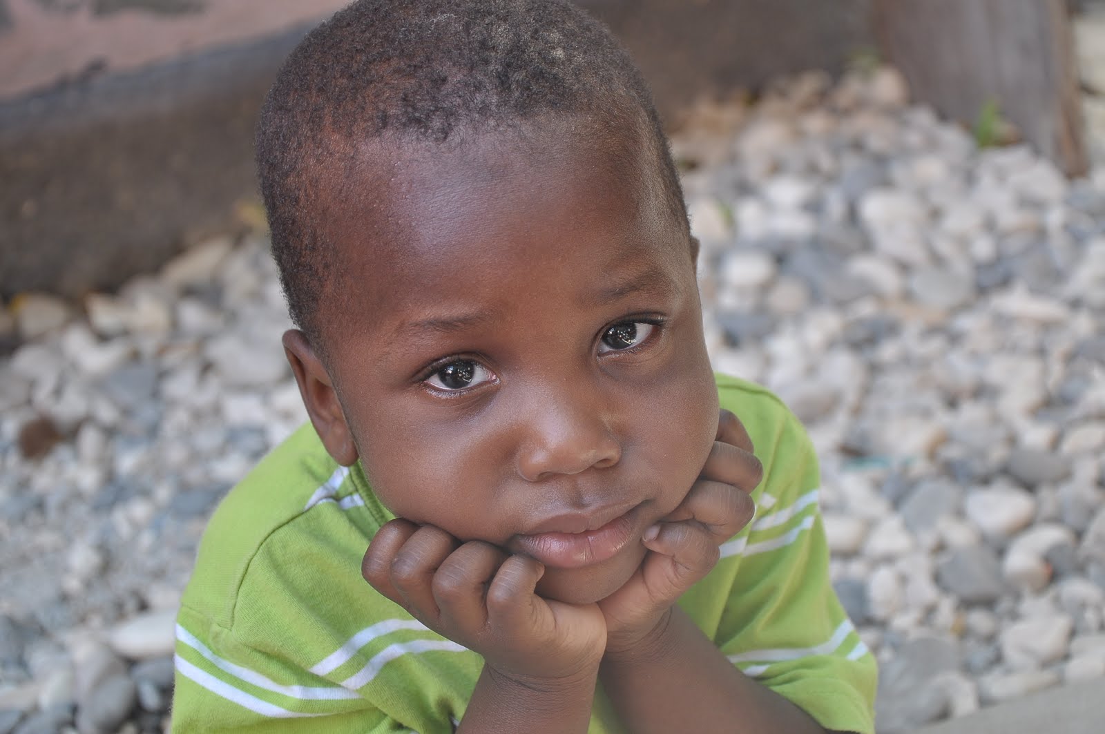 Sad Haitians