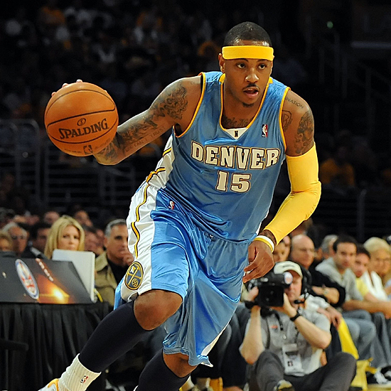 carmelo anthony 2010