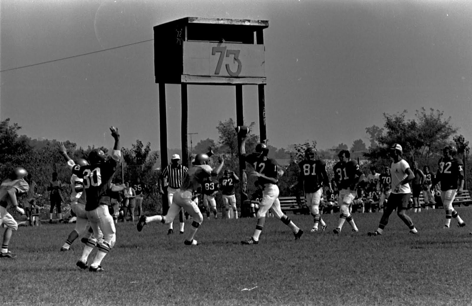 Bowie Living Bowie High School Football, August, 1973