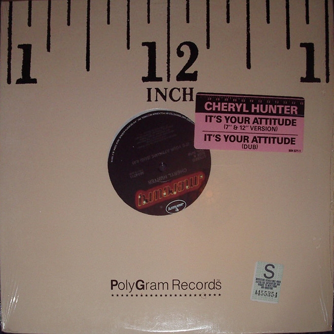 12'' Cheryl Hunter - Its Your Attitude 1986
