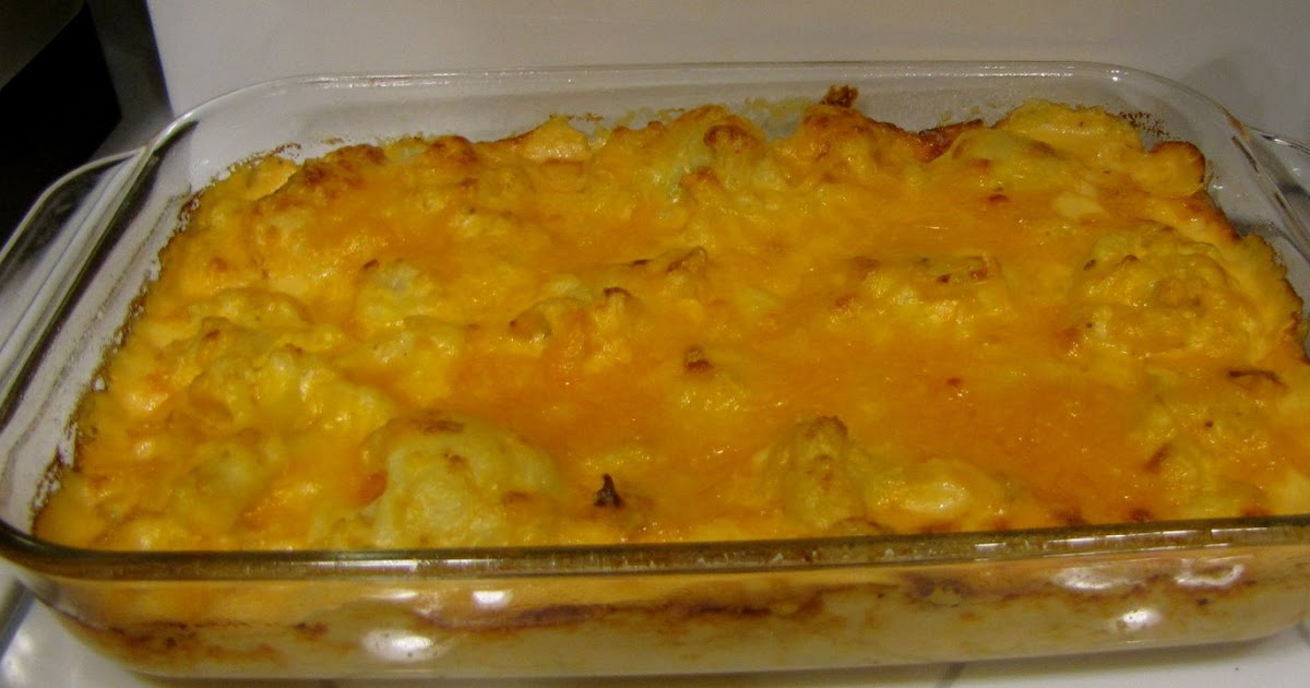 ANOTHER DIABETIC FOODIE Cauliflower Cheese (Faux Mac n' Cheese)