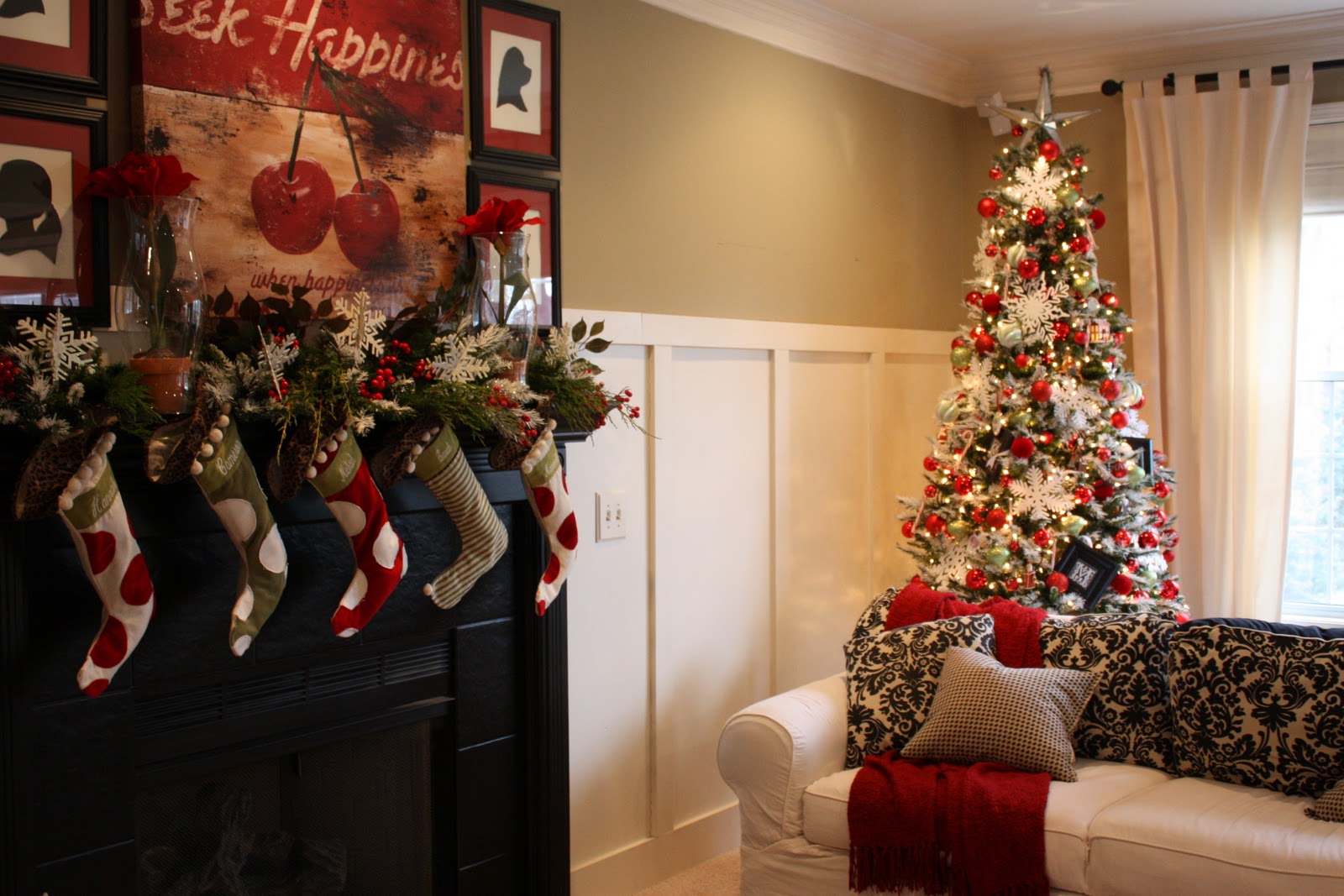 The Yellow Cape Cod Our Christmas Tree