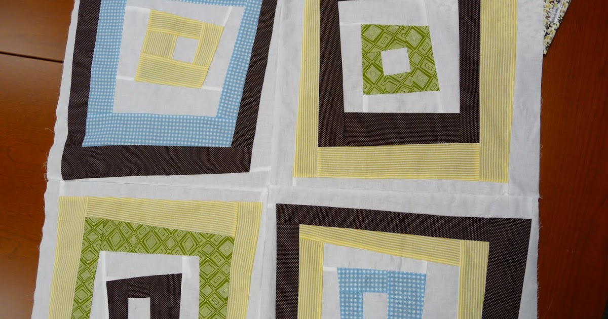 rhymes with quilt Wonky Log Cabin Tutorial 5