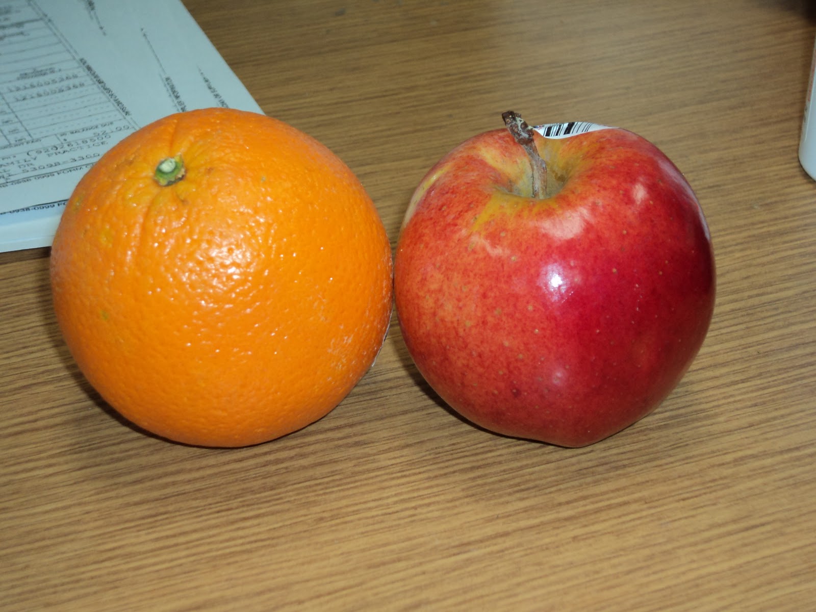 Orange And Apple