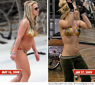 Britney spears walking around shopping naked