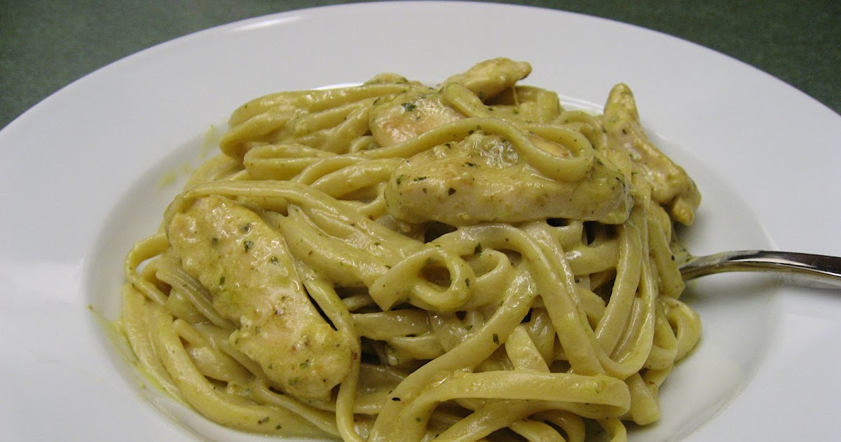 Pesto Chicken Linguine