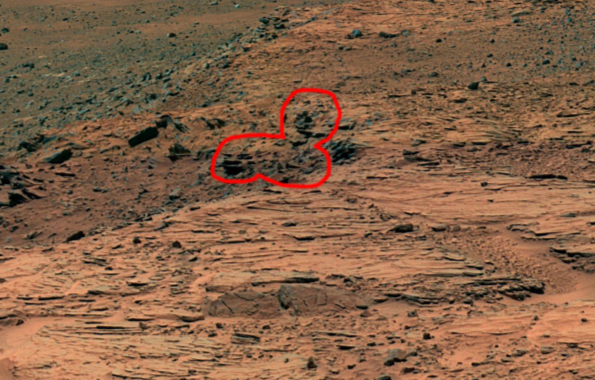 New Structures & Faces Found on Mars, Spirit Rover Photo, UFO Sighting