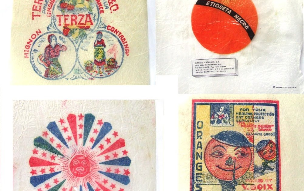 down to the cellar Fruit Wrappers