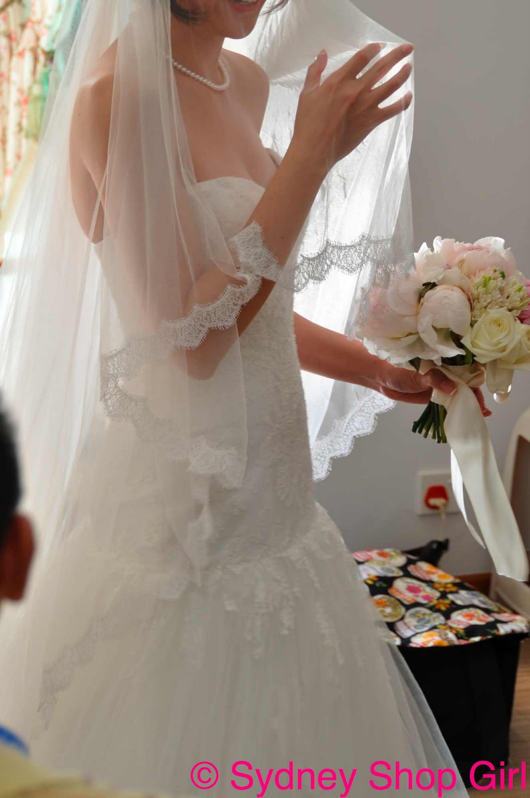 For the tea ceremony, the bride and groom offer tea to their relatives ...