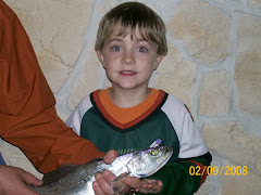 Aaron's first trout