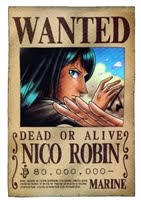 32. NICO ROBIN 80.000.000