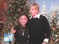 Charice Pempengco and Ellen Degeneres