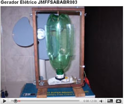aerogenerador electrico con botella de pet