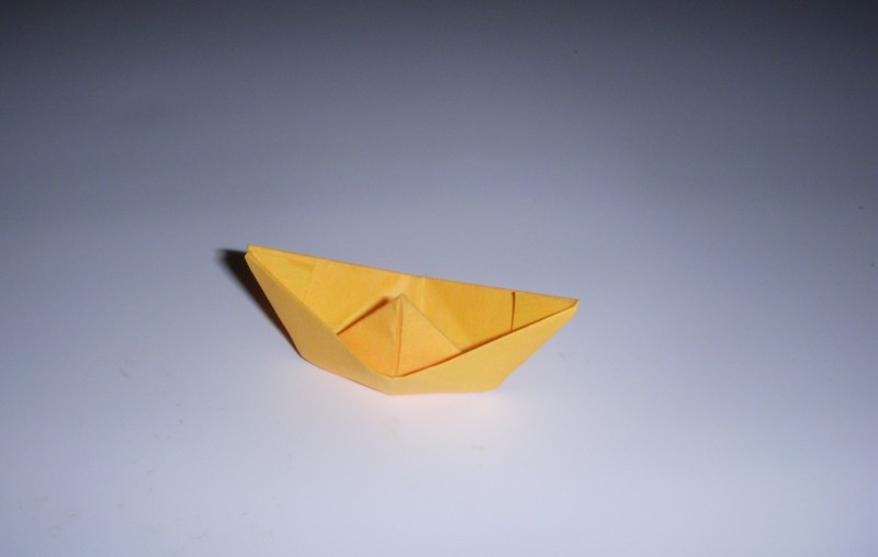 Origami: Simple Boat