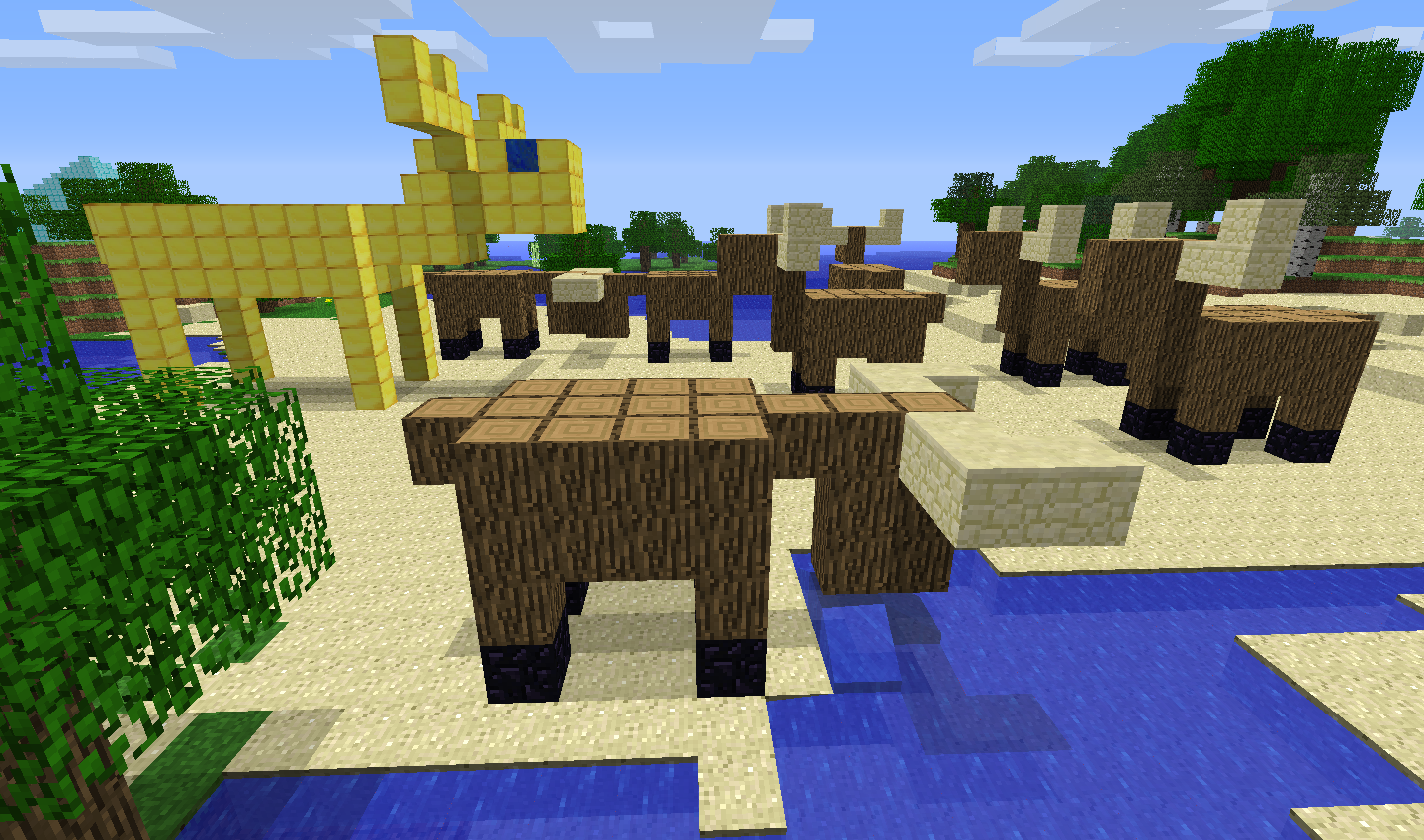 Minecraft Moose Build Minecraft Moose Build