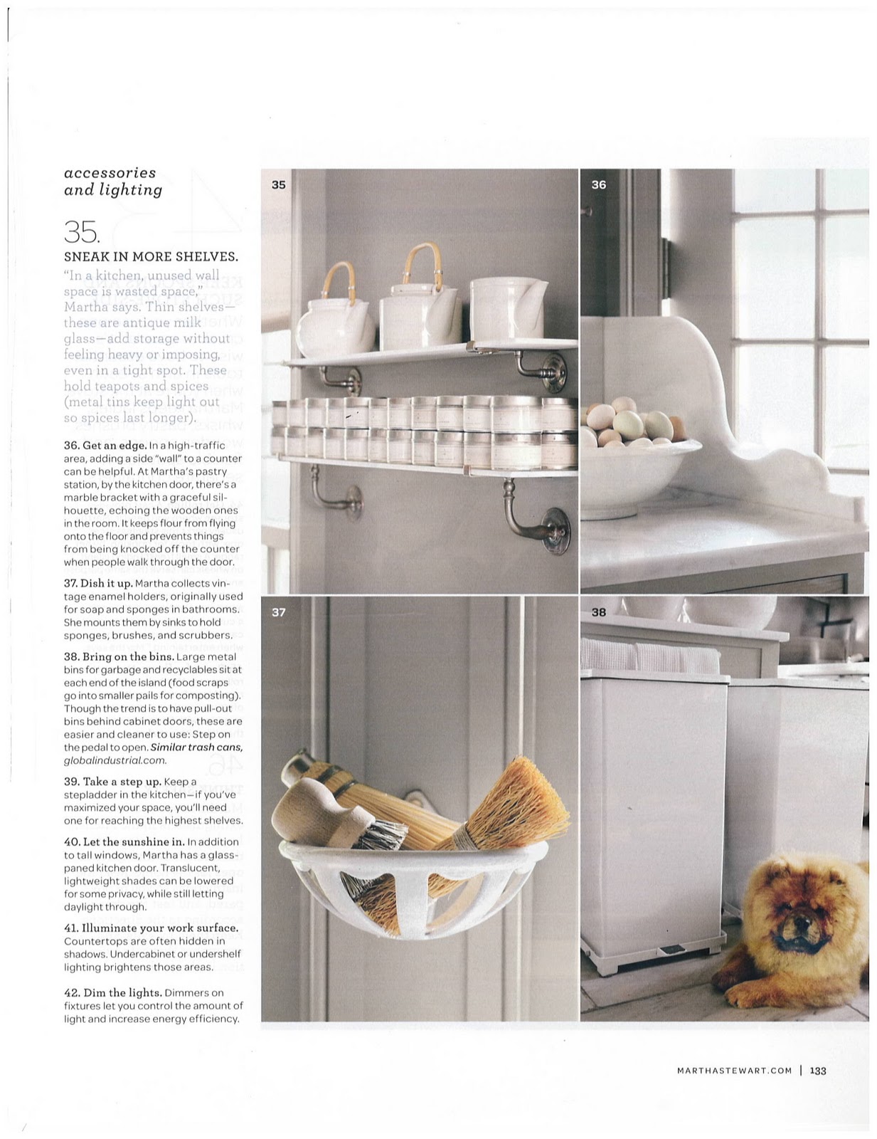 Scout for the Home Martha Stewart's Kitchen