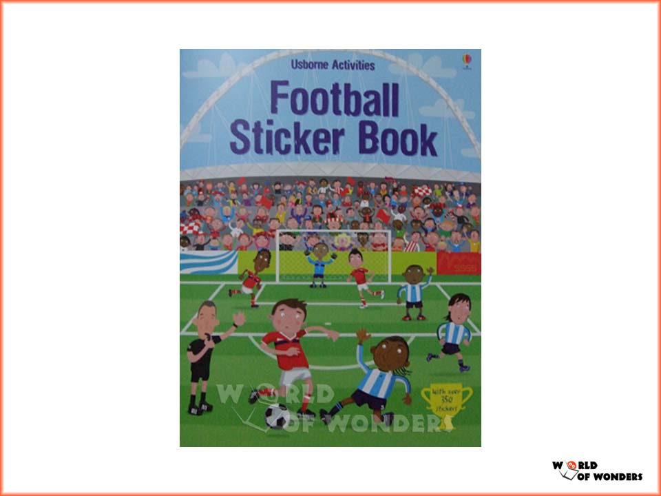World of Wonders Usborne Football Sticker Book