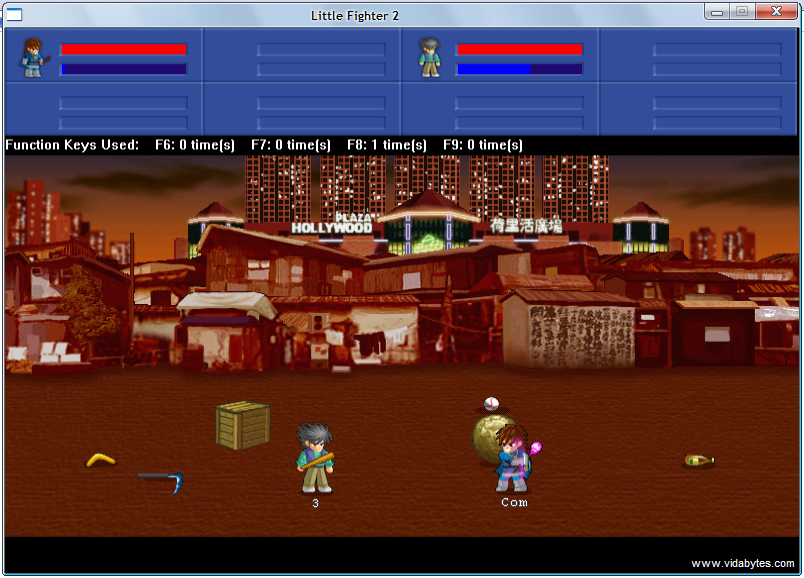 Little Fighter 2 Function Keys