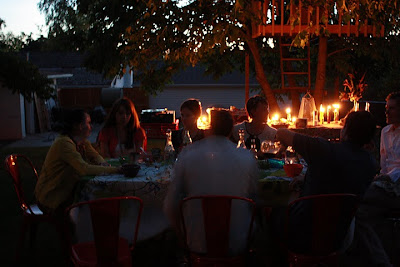 Autumn Backyard Dinner Party