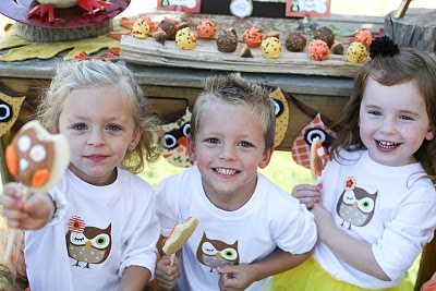 Thanksgiving Owl Kids Party