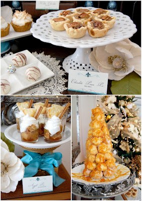 Joyeux Noel - Turquoise & Cream Christmas Celebration