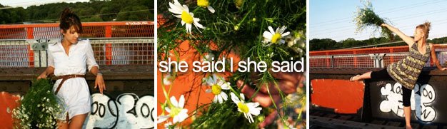 she said | she said