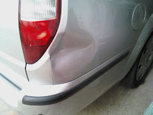 My Hubby Car FORD MODEO Kena Hit..