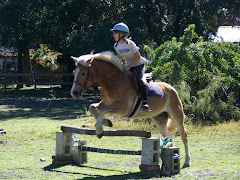 Lilly and me jumping