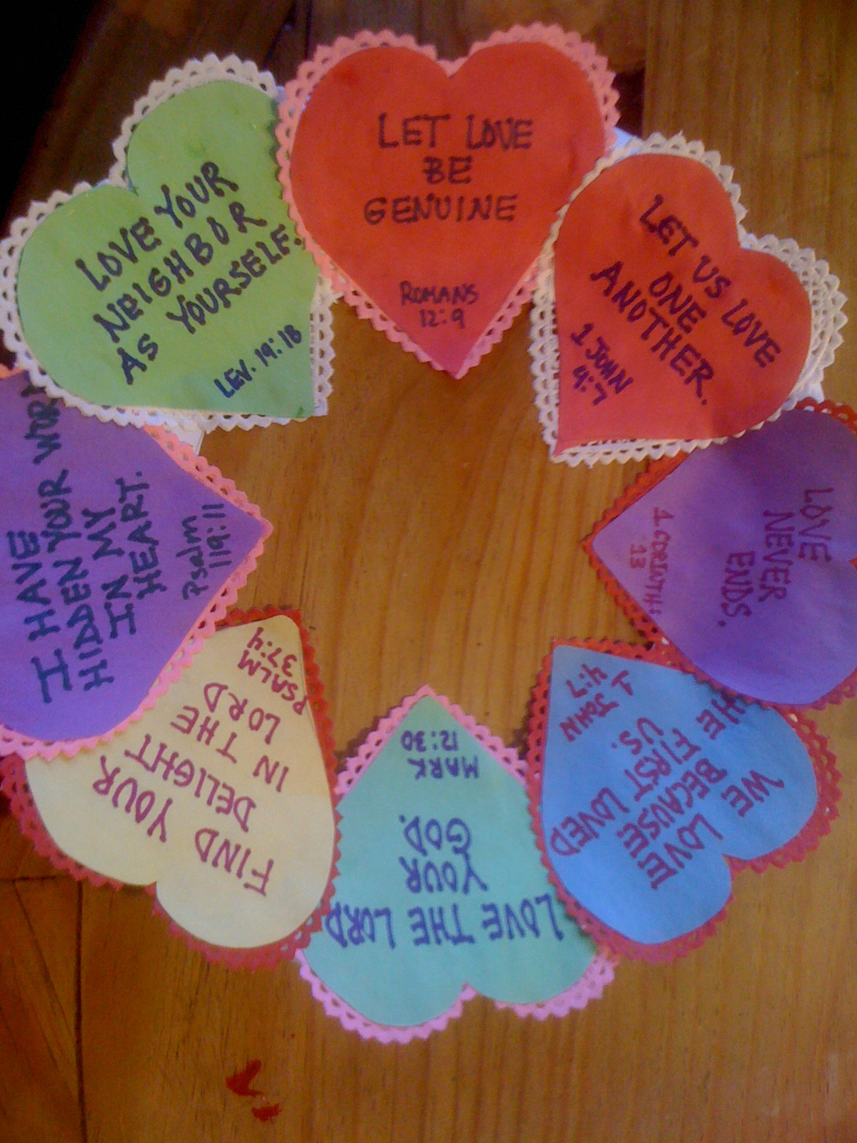 Middle School Valentine Crafts