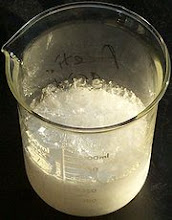 Cristales de ácido acético