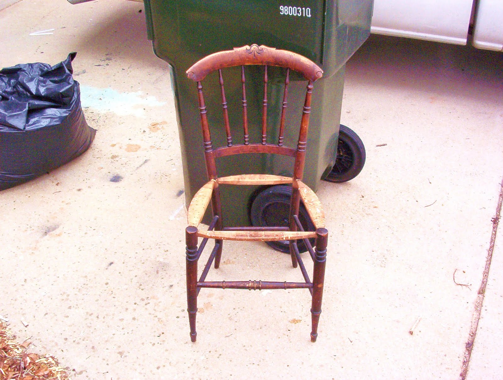 Tools Are For Women Too! Rush Seat Makeover Tutorial