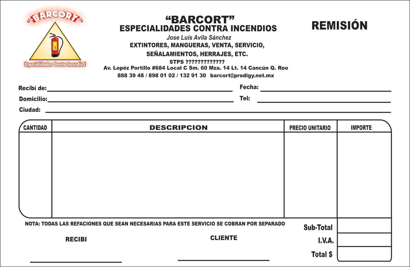 Formato De Remision