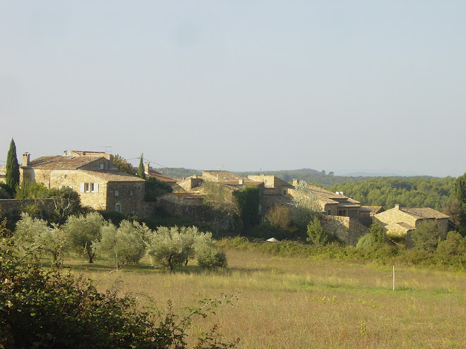 Le hameau de Foussargues côté nord