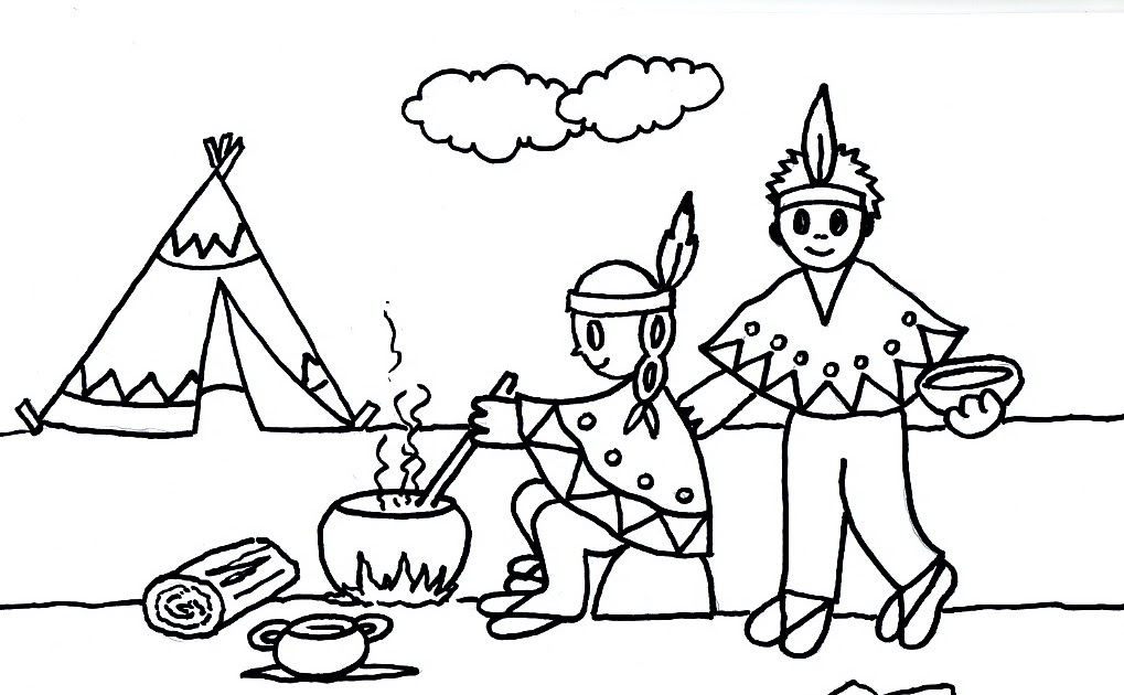 almorzar para colorear