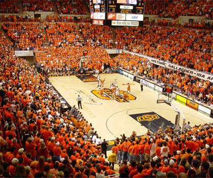 Gallagher-Iba Arena- The home