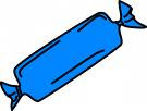 Blue candy