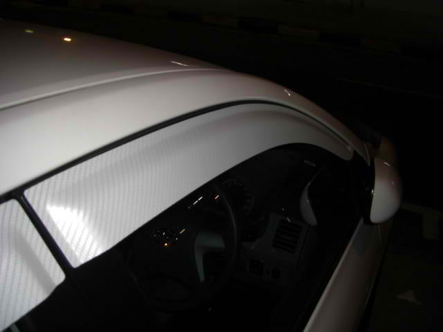 3M carbon visor (White)