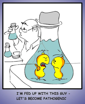Microorganisms Cartoon