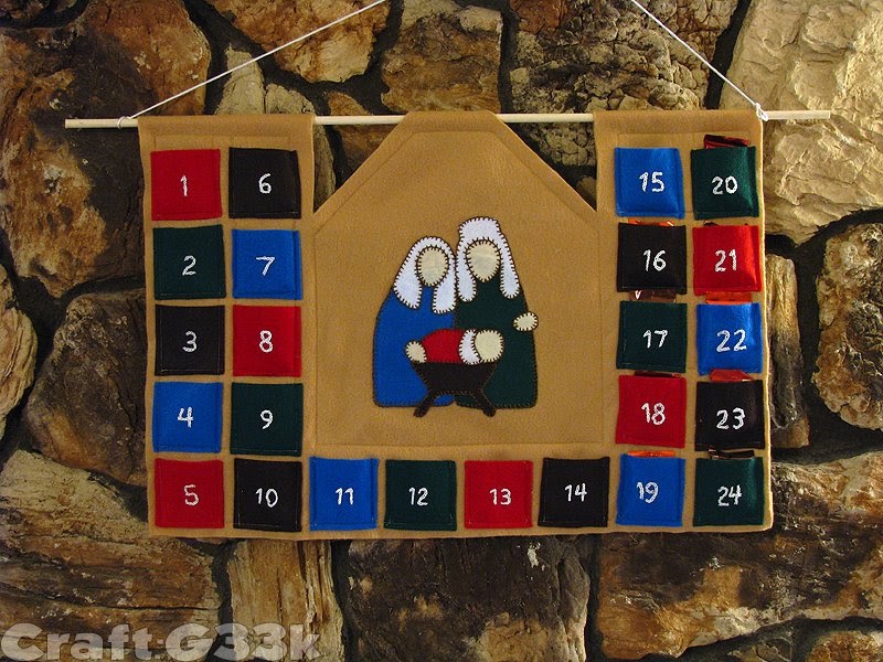 Ghirardelli Advent Calendar Customize and Print