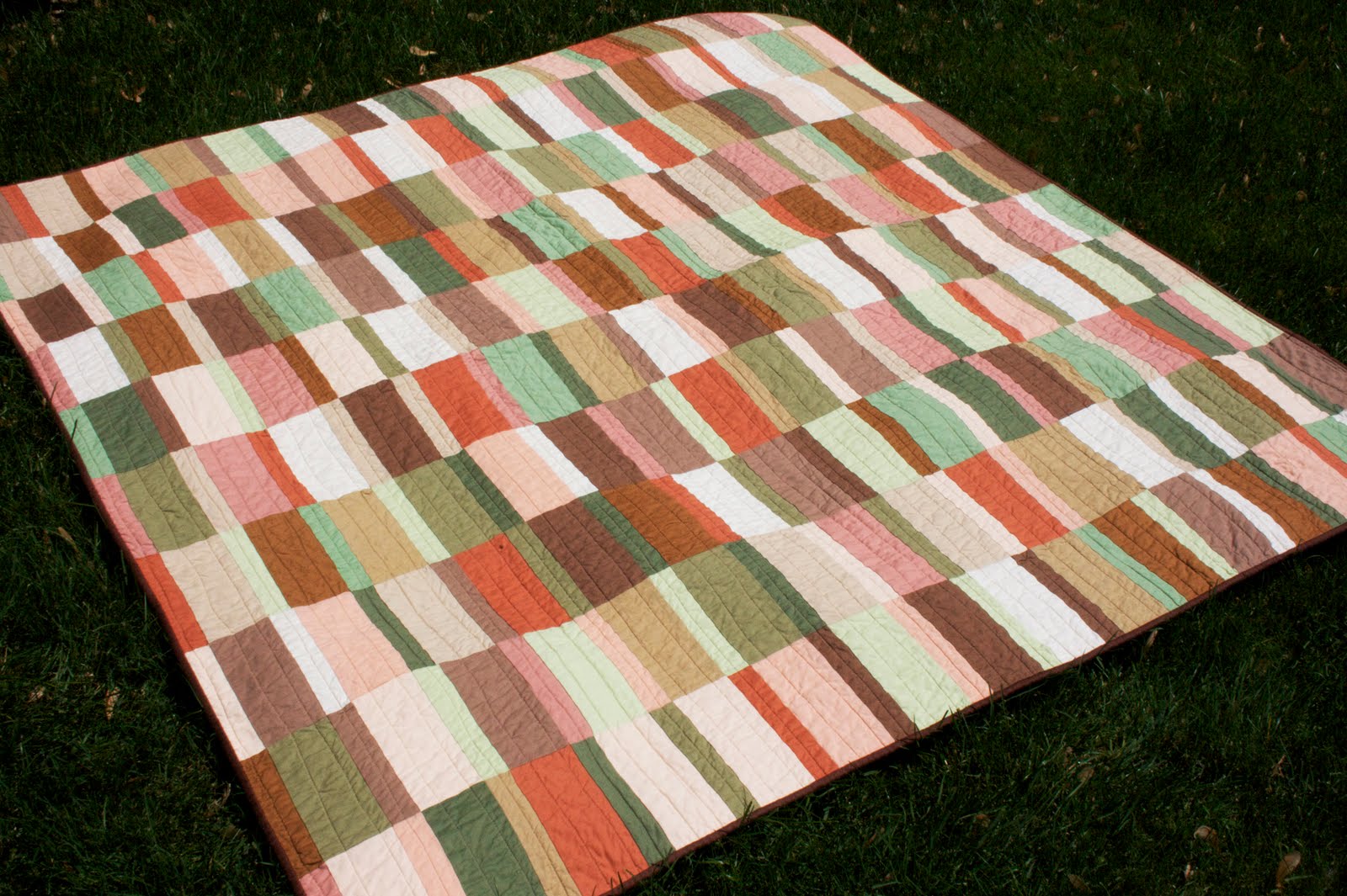 craftyblossom an earthy plain spoken quilt.