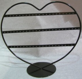présentoir coeur noir Balkal