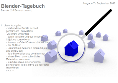 Blender 3D für Jedermann: Blendertagebuch (Blender für Einsteiger