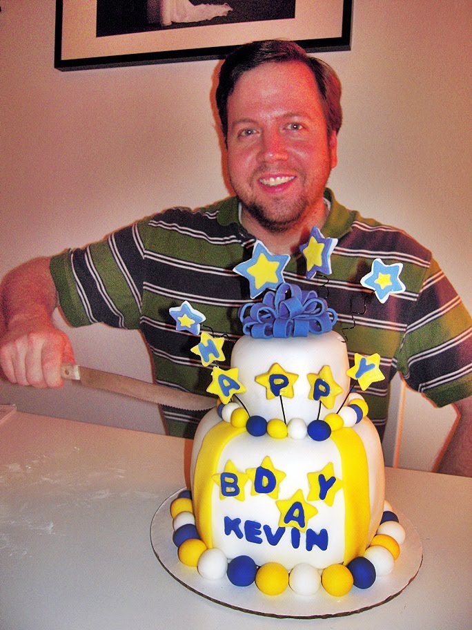 The Podanys to our world Kevin's Birthday Cake