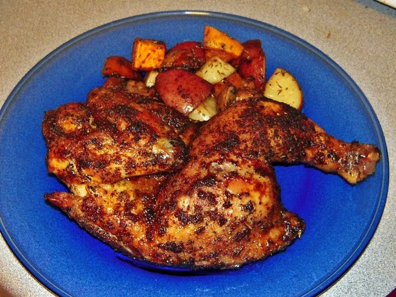 The Podanys to our world Oven Roasted Split Chicken with