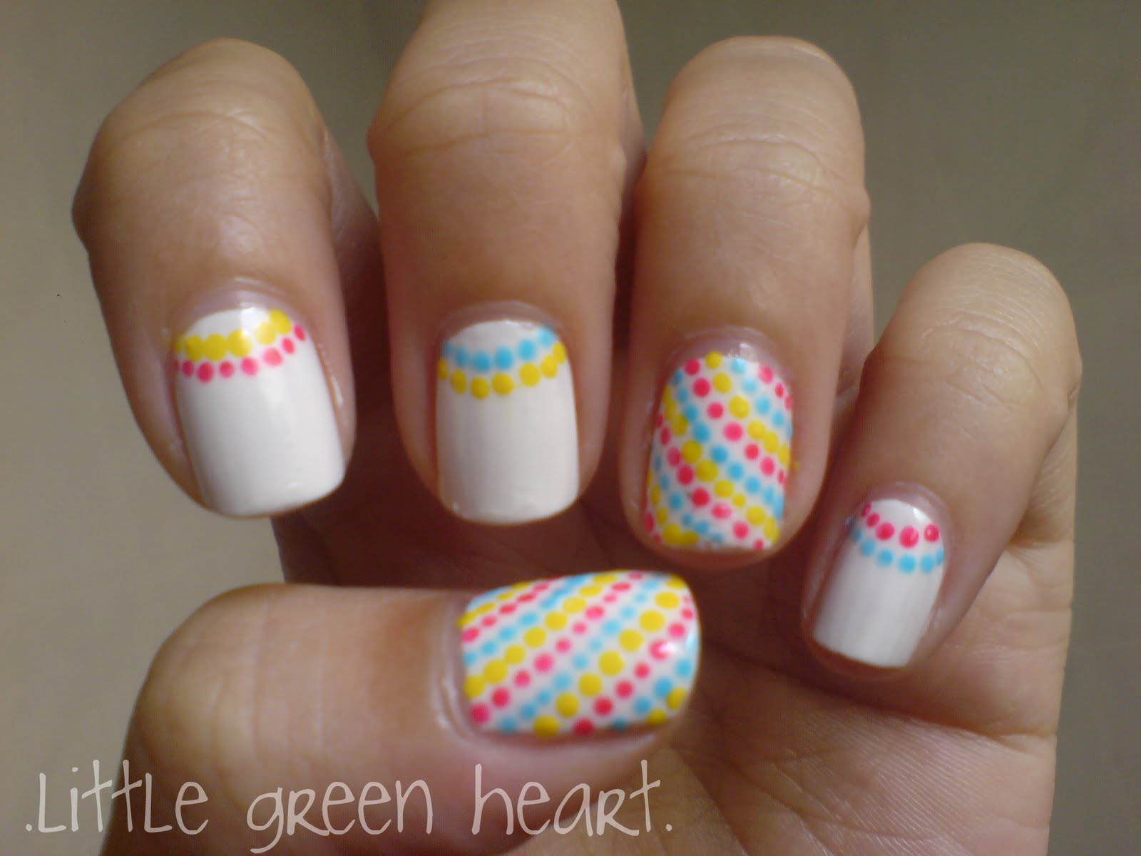 NOTD : Cute dots. :D